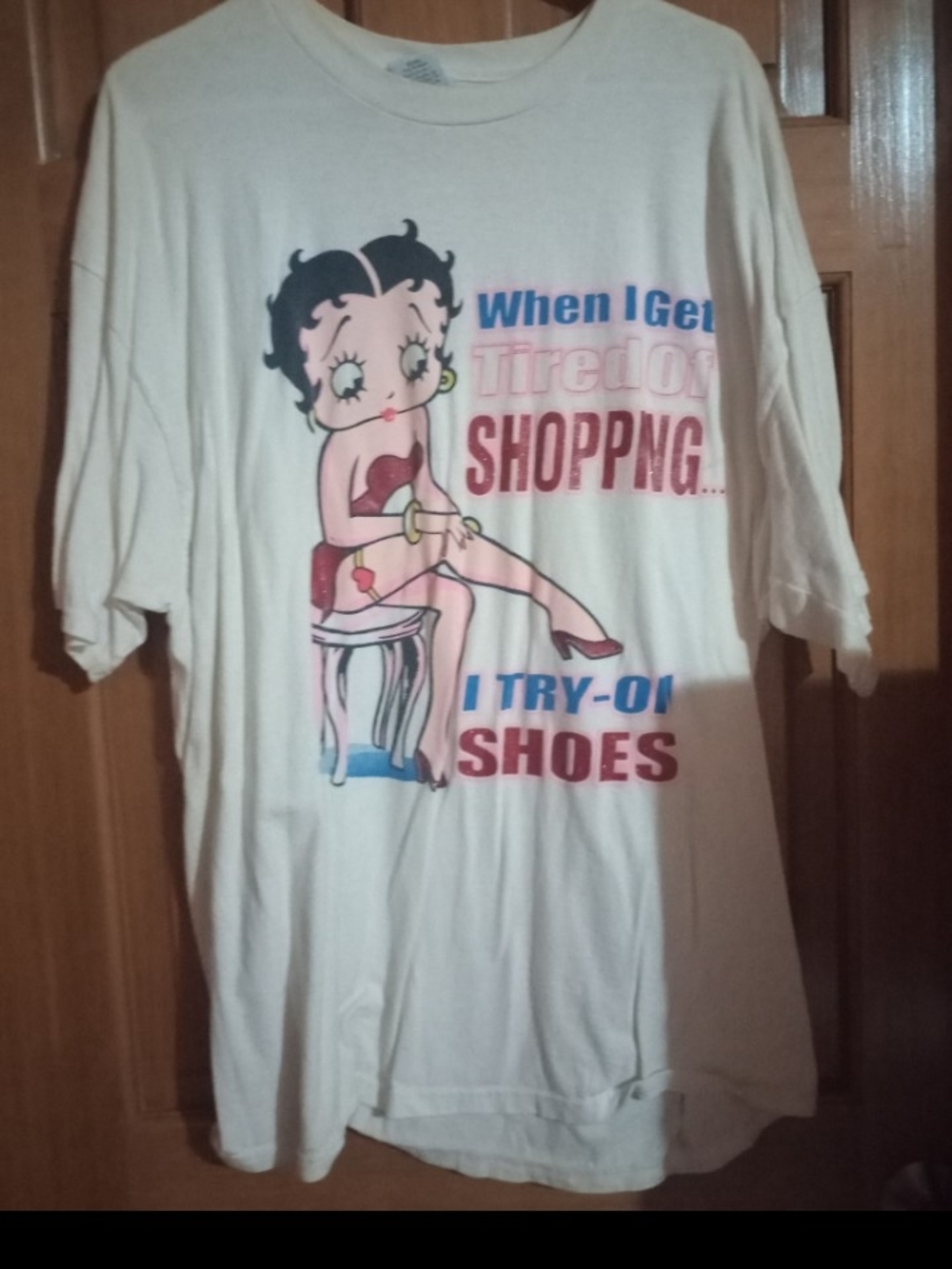 Kids Betty Boop T-shirt Tag